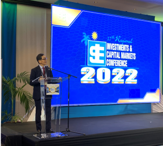 Ambassador Fujiwara's presentation on“Green Economy: Partnership for Growth”